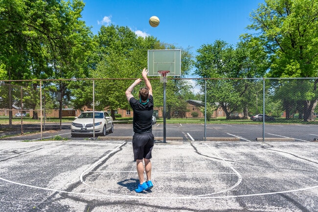 Wesselman Park has an array of outdoor courts and sports fields.