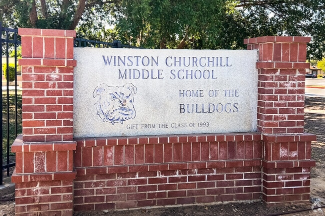 North Edison students who attend Winston Churchill Middle School are the Bulldogs.