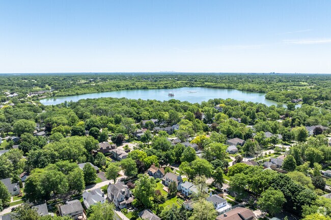 Baker's Lake Nature Preserve is a beautiful place for residents of South Barrington to escape.