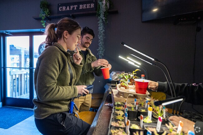 For all of you Brews & Botany lovers, Eavesdrop Brewery has what you need in Manassas Park.