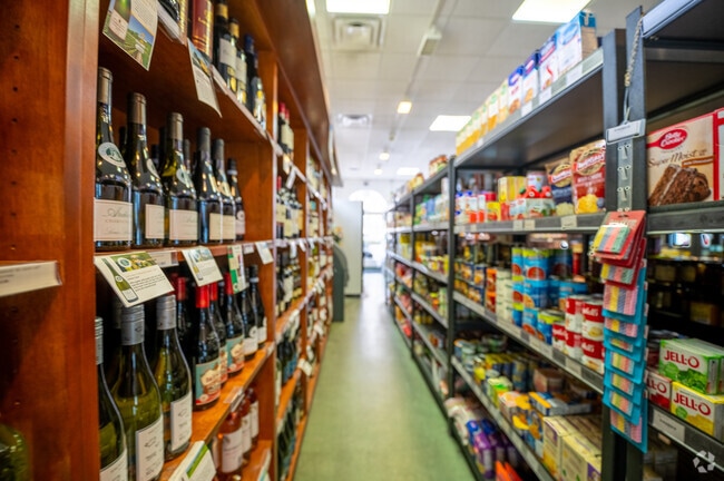 The Corner Market in Sheridan-Kalorama has a large wine selection.