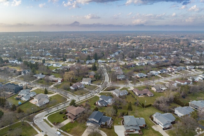 Beachwood's Residential homes are nice sizes with spacious lawns.
