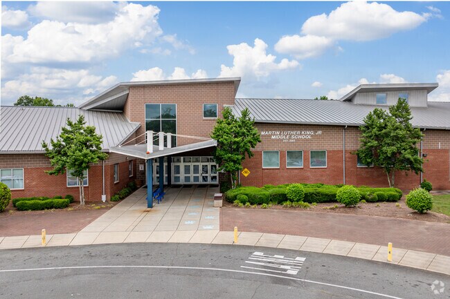 MLK Jr Middle School teaches many of the young middle schoolers of the Eastway neighborhood.