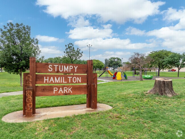 Stumpy Hamilton Park is a great place for family outings.