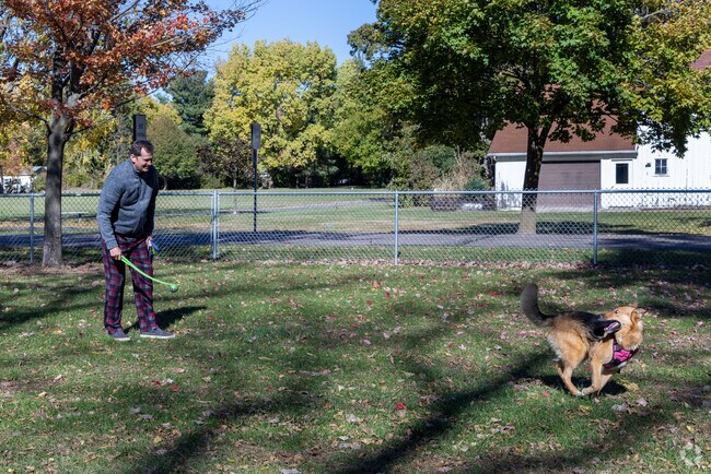 Somonauk Community Park offers an enclosed area for dogs to run free.