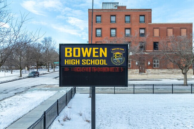 Bowen High School has 314 students in Calumet Heights.