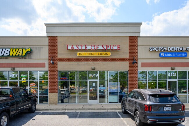 Taste of Spice at Cosner's Corner serves authentic Indian cuisine.