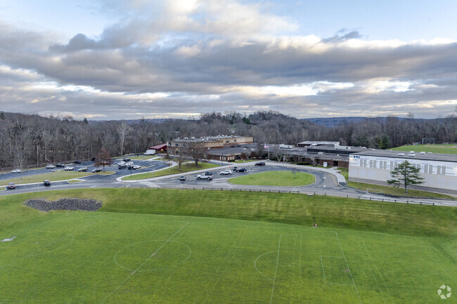 Whisconier Middle School at 17 W Whisconier Road in Brookfield, CT.