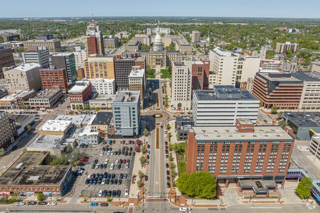 Downtown Lansing is just minutes away from the Quentin Park neighborhood