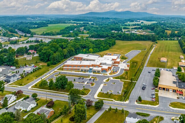 Urbana Elementary School sits in the shadow of Sugarloaf Mountain.