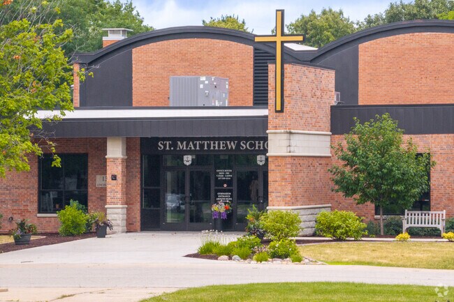 Kids love learning at St. Matthew School in Champaign.