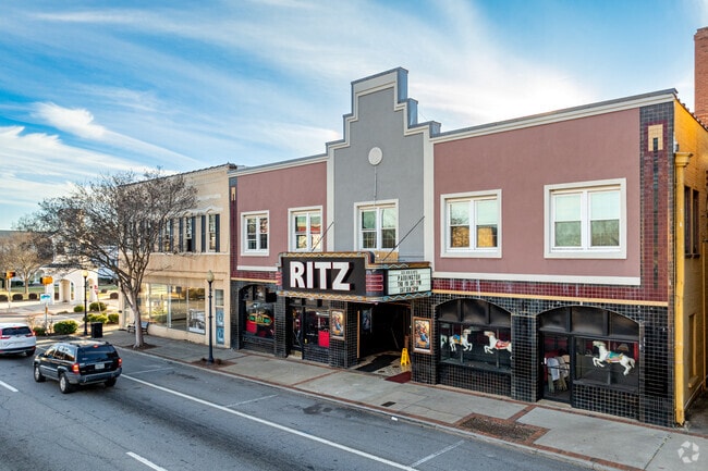 In downtown Thomaston, you can spend the evening at The Ritz theater.