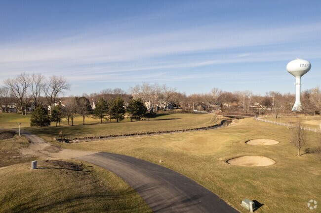Schedule a tee time at the Twin Lakes golf course.