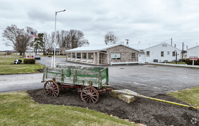 Old farm equipment is a common site in the Marlboro area.