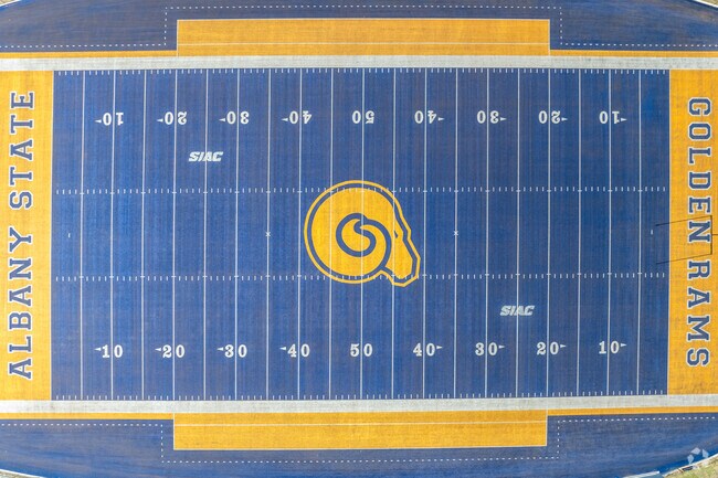 Ragsdale residents cheer on the ASU Golden Rams.