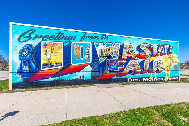 Valley High Manor is home to the Iowa State Fairgrounds, which hosts the Iowa State Fair every August.