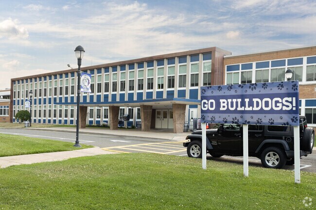 George W Hewlett High School academic and athletic programs are both award-winning.