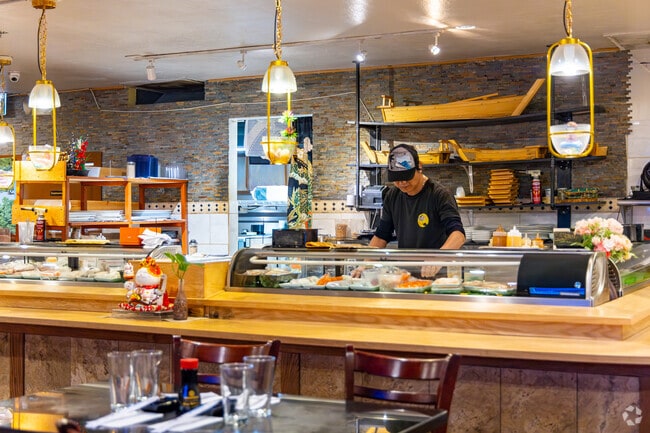 Eeny Meeny Sushi Roll in Academy Park has all you can eat options as well as à la carte.