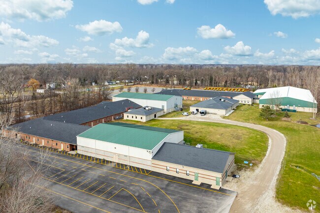 Summit Academy North Middle School aerial view.