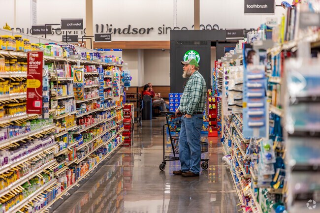 Main Street is home to King Soopers and Safeway for groceries and essentials.