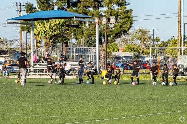 Large schools and plenty of extra curricular activities keep Bell Gardens youth active all year.