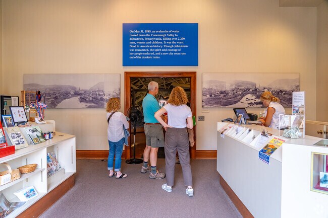 The Johnsontown Flood Museum holds on to the historic events etched into Johnstown's past.