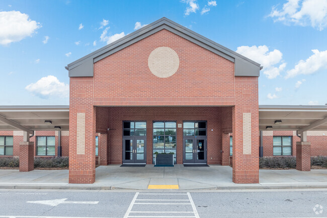 Burnette Elementary School is home to over 600 students from the surrounding area.