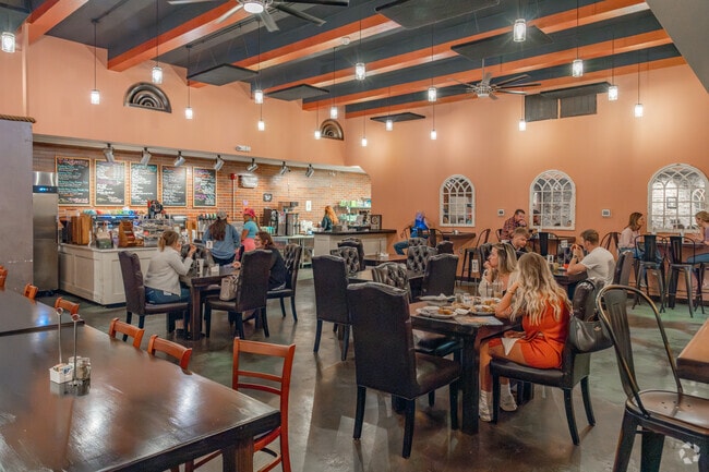 The Daily Grind is serving up delicious coffees and teas in nearby downtown Evansville.