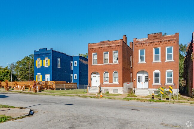 Fairground Park offers some recently remodeled split level brick homes.