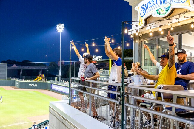 The Augusta GreenJackets are a Minor League affiliate of the Atlanta Braves.