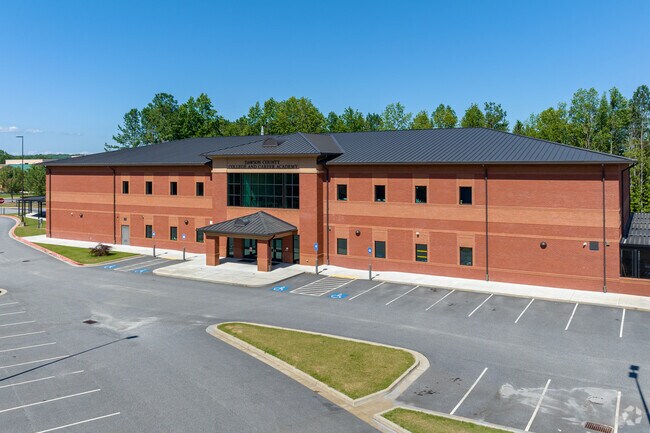 The Dawson County High School also offers the College and Career Academy on campus.