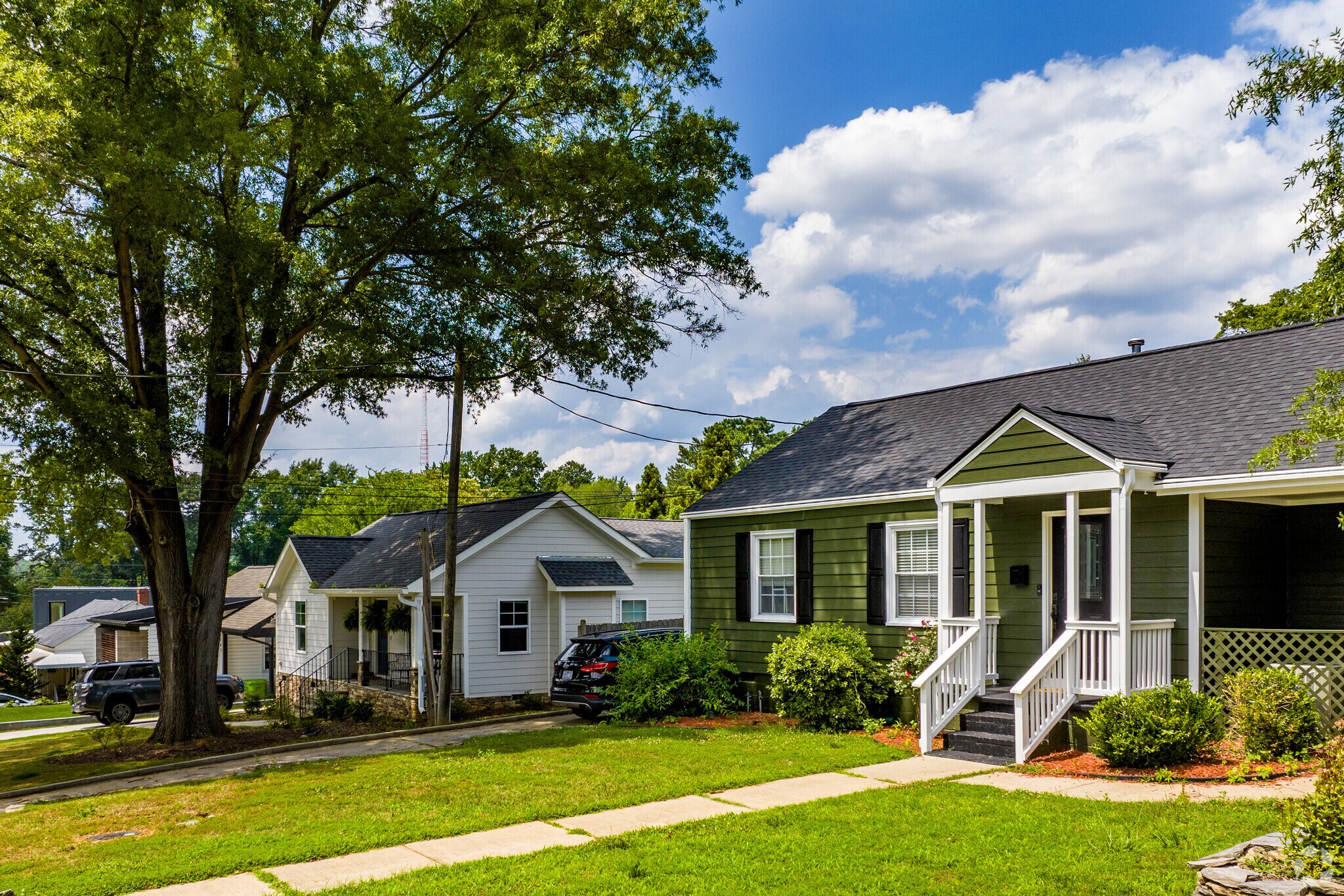 People take pride in their yard in the Belvedere Neighborhood.