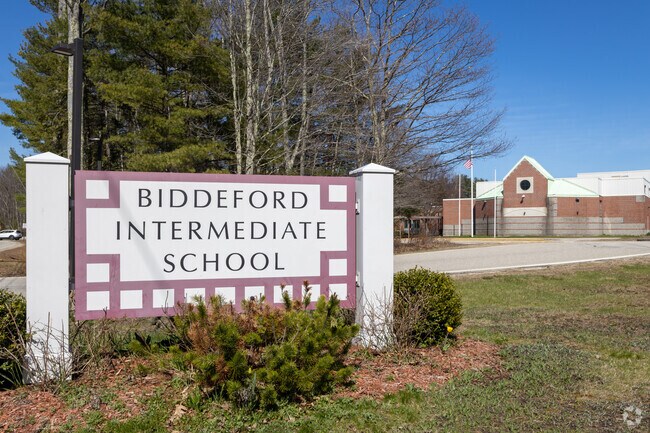 Biddeford Intermediate School for grades 4-5 in Central Biddeford.