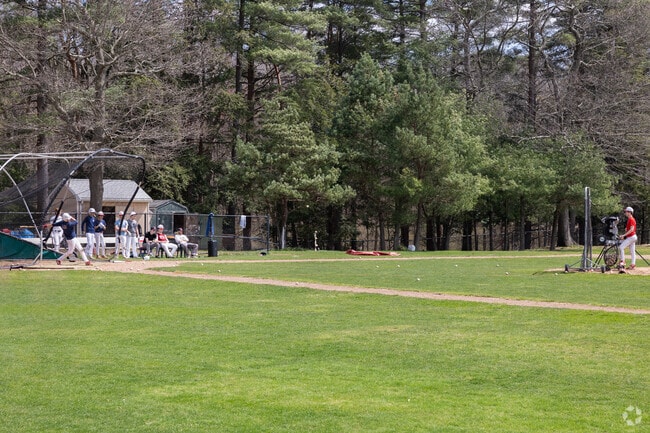 Stop by Cunningham Park to take in some hitting practice in Milton.
