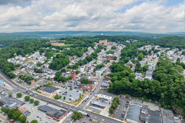 Lawtons Hill is one of seven hills that make up Pottsville.