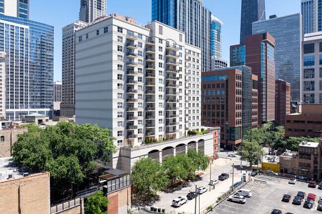 Luxury condos add to the affluence of the Rush-Division neighborhood.
