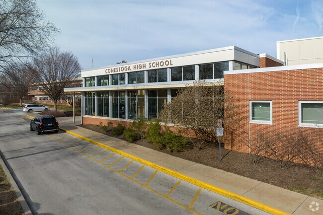 Conestoga Senior High anchors Tredyffrin–Easttown School District, rated A‑plus by Niche.