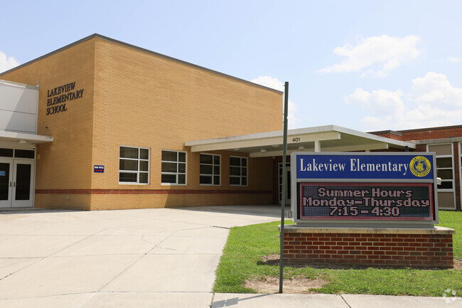 Lakeview Elementary School in Colonial Heights, Virginia.