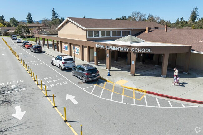 Encinal Elementary School educates, nurtures and inspires Flood Park youth.