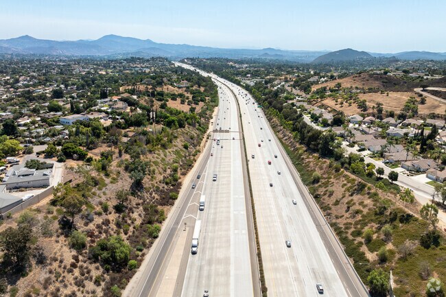 Freeway access is close by to get downtown on the 15 in Felicita.
