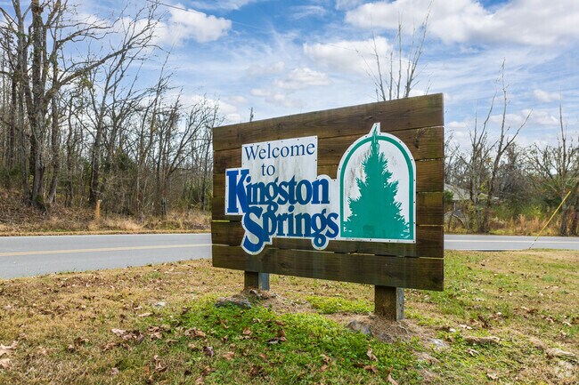 The tree-lined streets of Kingston Springs offer residents a quiet oasis near the city.