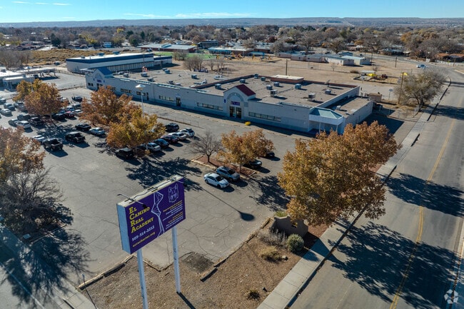 El Camino Real Academy Charter School front signage.