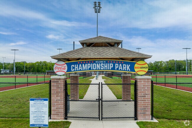 Darrough Chapel sees an increase in excitement during tournaments at Championship Park.