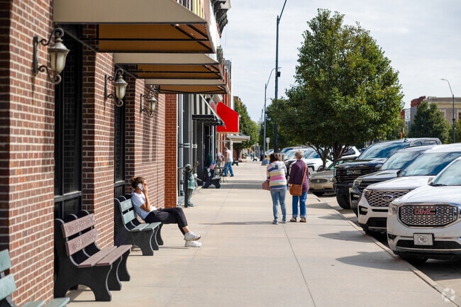 Residents can walk the downtown area of Concordia.