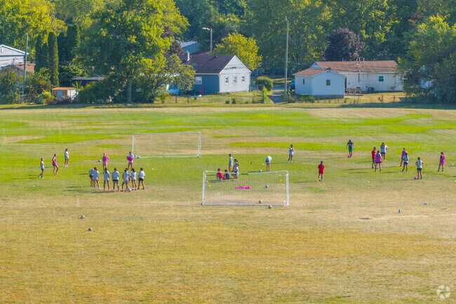 Many student athletes practice on the fields at Kennedy Park near Season Four.