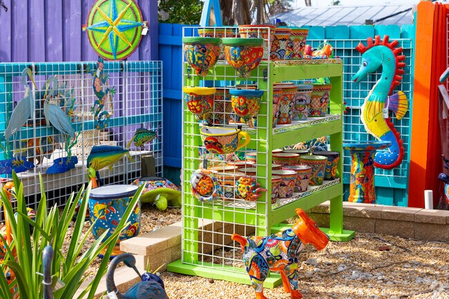 Many local artists sell their work in Matlacha neighborhood.