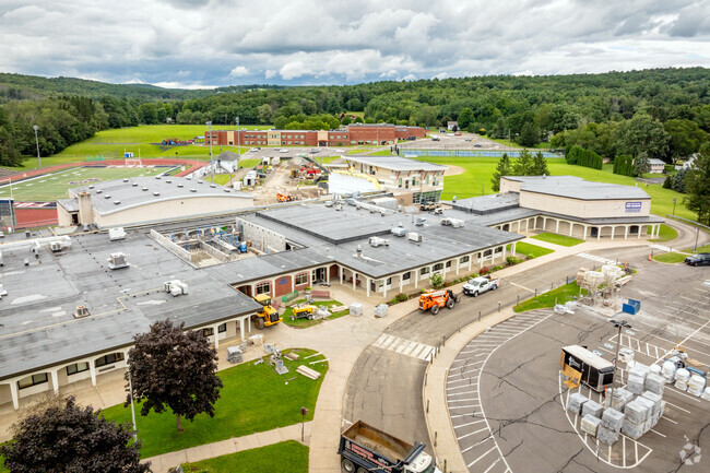 Chenango Forks High School has 34 Advanced Placement or college-level courses.