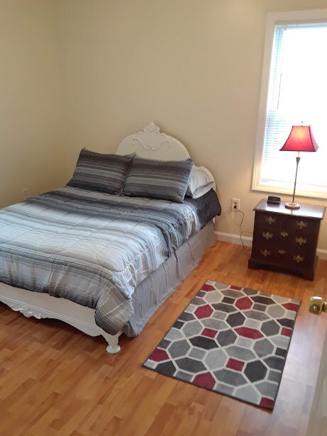 Bedroom 1 with full size bed.