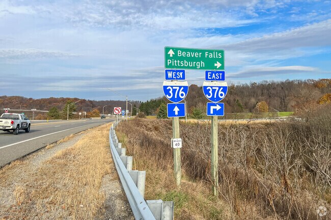 You have easy access to Downtown Pittsburgh from New Galilee.