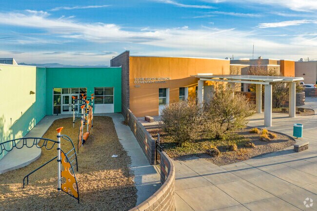 Younger students can attend Susie R. Marmon Elementary which earns a C on Niche.